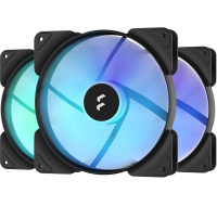 FRACTAL DESIGN ventilátor Aspect 14 RGB PWM Black Frame 3-pack, 140mm