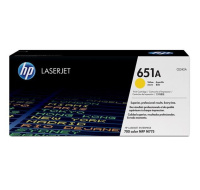 HP 651A Yellow LJ Toner Cart, CE342A (16,000 pages)