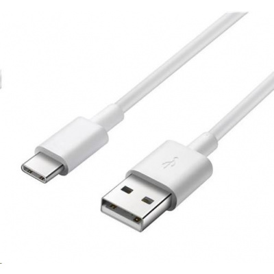 PremiumCord Kabel USB 3.1 C/M - USB 2.0 A/M, rychlé nabíjení proudem 3A, 10cm, bílá