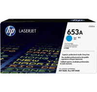 HP 653A Cyan LJ Toner Cart, CF321A (16,500 pages)