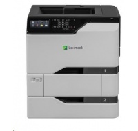 LEXMARK tiskárna CS720dte, A4 COLOR LASER, 1024MB, USB/LAN, duplex, dotykový LCD, 2x zásobník papíru