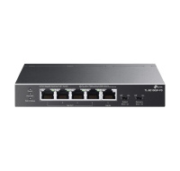 BAZAR - TP-Link switch TL-SG1005P-PD (5xGbE,4xPoE+,1xPoE-in,PoE++,90W, fanless) - rozbaleno