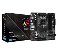 ASRock MB Sc LGA1700 B760M PG LIGHTNING/D4, Intel B760, 4xDDR4, 1xDP, 1xHDMI, mATX