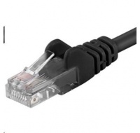 PREMIUMCORD Patch kabel UTP RJ45-RJ45 CAT5e 7m černá