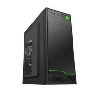 BAZAR - EUROCASE skříň ML N6-500B, Midi Tower, 2x USB 3.0, 2x audio, bez zdroje - Poškozený obal (Komplet)