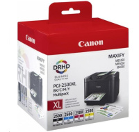 Canon CARTRIDGE PGI-2500XL BK černá pro Maxify iB4050, iB4150, MB5050, MB5150, MB5155, MB5350, MB5450,MB5455 (2500 str.)