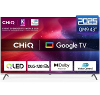 CHiQ U43QM9G TV 43", UHD QLED  Google TV