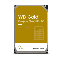 WD GOLD WD2000FRYZ 2TB, SATA III 3.5", 128MB 7200RPM, 200MB/s, CMR, Enterprise