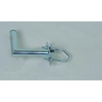 Držák antény na balkón s vinklem, galvanický zinek, délka 20cm