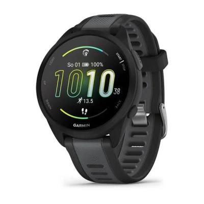 Garmin GPS sportovní hodinky Forerunner® 165, Black/Slate grey, EU