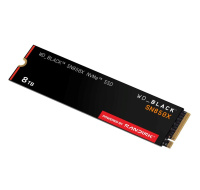 WD BLACK SSD NVMe 8TB PCIe SN850X Powered by SanDisk, Gen4, (R:7200, W:6600MB/s)