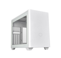 Cooler Master case NR200P V2 mini-ITX, 2x USB 3.2 Gen1, 1x USB-C 3.2 Gen2x2, bílá