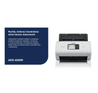 BROTHER skener ADS-4550W DUALSKEN A4 35ppm/70dual 600x600 60ADF USB LAN WIFI - display 7.1cm