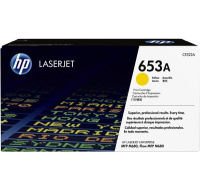 HP 653A Yellow LJ Toner Cart, CF322A (16,500 pages)