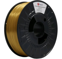 C-TECH Tisková struna (filament) PREMIUM LINE, Silk PLA, mosaz, 1,75mm, 1kg