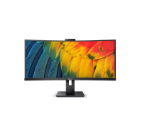 Philips MT VA LED 34" 34B1U5600CH/00 - VA panel, 3440x1440, HDMI, DP, USB-C, USB, LAN, repro, nast vyska, curved, webcam