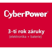 CyberPower 3. rok záruky pro PARLCARD302 20/30K