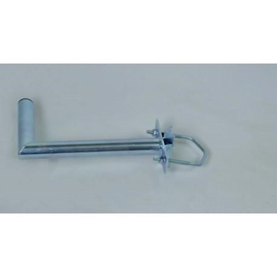 Držák antény na balkón s vinklem, galvanický zinek, délka 35cm