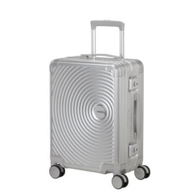 American Tourister SOUNDBOX ALU SPINNER 55/20 TSA SILVER
