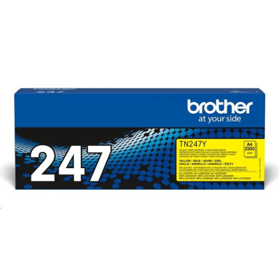 BROTHER Toner TN-247Y - PRO HLL3210 HLL3270 DCPL3510 DCPL3550 MFCL3730 MFCL3770 - cca 2300stran