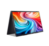 ACER LCD PD243YEbmiuux DUAL SCREEN,60cm (23.8") FHD,100Hz,250nits,4ms,Audio,Repro,Vesa,HDMI,USB,Black