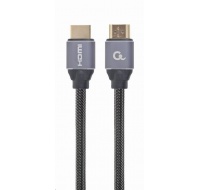 GEMBIRD Kabel HDMI 2.0, 2m, opletený, černý, blister