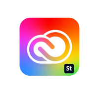 Adobe Creative Cloud for teams All Apps with Adobe Stock MP ML (+CZ) COM RNW 1 User, 12 Months, Level 2, 10 - 49 Lic