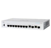 BAZAR - Cisco switch CBS350-8S-E-2G-EU (8xSFP, 2xGbE/SFP combo,fanless) - REFRESH  - rozbaleno