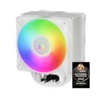 ARCTIC Chladič CPU Freezer 36 ARGB White, 2x120mm, LGA1851, AM5