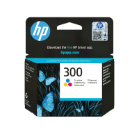 HP 300 Tri-color Ink Cart, 4 ml, CC643EE (165 pages)
