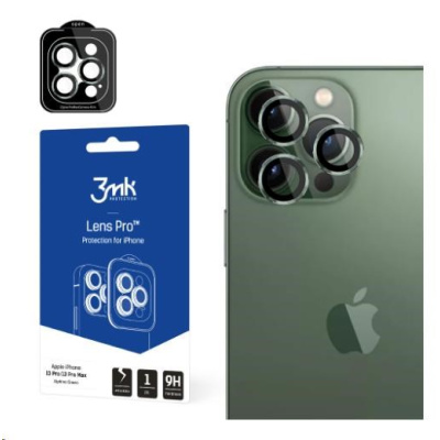 3mk ochrana kamery Lens Protection Pro pro Apple iPhone 13 Pro / iPhone 13 Pro Max, zelená