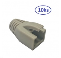 Ochrana pro konektor RJ45 Cat6A, snag-proof - šedá, 10ks