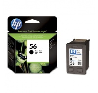 HP 56 Black Ink cart, 19 ml, C6656AE (520 pages)