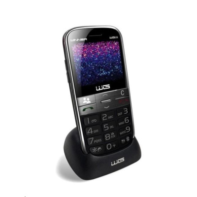 WG - Mobilní telefon WG15 C, černá