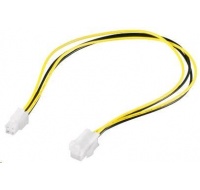 PREMIUMCORD Kabel napájecí interní 4pin, prodlužovací 37cm (1x P4)