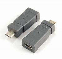 PremiumCord USB redukce Mini 5 PIN/female - Micro USB/male