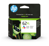 HP 62XL High Yield Tri-color Original Ink Cartridge (415 pages)