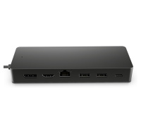 HP dock -  Universal USB-C Multiport Hub (2x USB-A 3.2, 1xUSB-C, 1xHDMI 2.0, 1xDP 1.2, USB-C 65W, RJ45, bez zdroje