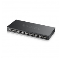 Zyxel GS2220-50 50-port L2 Managed Gigabit Switch, 44x gigabit RJ45, 4x gigabit RJ45/SFP, 2x gigabit SFP