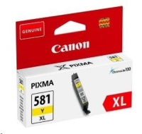 Canon CARTRIDGE PGI-580XL žlutá pro PIXMA TS615x, TS625x, TS635x, TR7550, TS815x (518 str.)