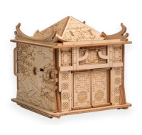 EscapeWelt Dřevěný hlavolam Dračí dům