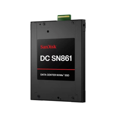 SanDisk Carrera Syndicate SSD 7.68TB DC, SN861, PCIe Gen5, (R:13700, W:7500MB/s), BICS6 TLC NVMe E3.S, TCG Opal,Generic