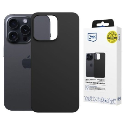 3mk ochranný kryt HARDY MagSilicone pro Apple iPhone 15 Pro Max Graphite