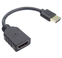 PremiumCord Flexi adapter HDMI Male - Female pro ohebné zapojení kabelu do TV