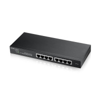 Zyxel GS1915-8 8-port Gigabit Web Smart switch, 8x gigabit RJ45, fanless