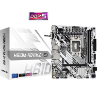 BAZAR - ASRock MB Sc LGA1700 H610M-HDV/M.2+ D5, Intel H610, 2xDDR5, 1xDP, 1xHDMI, 1xVGA, mATX - Po opravě (Bez příšlušen