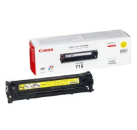 Canon TONER CRG-716Y žlutá pro i-Sensys LBP5050, LBP5050N, LBP5360, MF-8030Cn, MF-8040Cn,MF-8050Cn,MF-8080Cw (1500 str.)