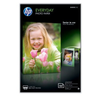 HP Everyday Glossy Photo Paper-100 sht/10 x 15 cm, 200 g/m2, CR757A