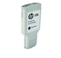 HP 728 300-ml Matte Black DesignJet Ink Cartridge