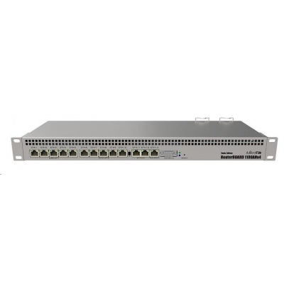 MikroTik RouterBOARD RB1100Dx4 DudeEdition (RB1100AHx4), 1.4GHz Quad-Core CPU, 1GB RAM, 13x LAN, vč. L6 licence